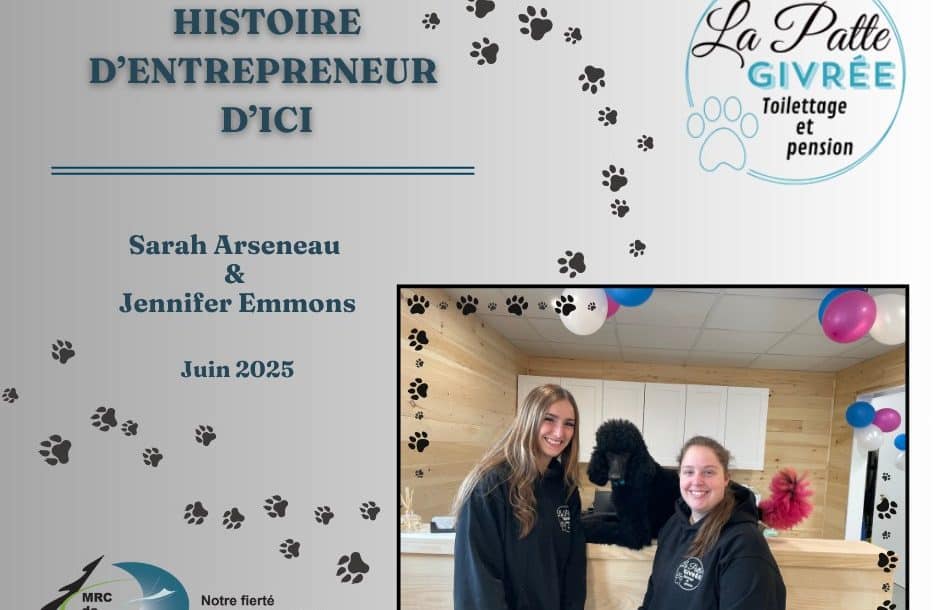 La Patte Givrée vient tout juste d’ouvrir ses portes à Fermont